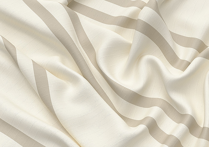 Winnies Stripe, Cashmere - Twist&Fit Roman Blind - Image 4